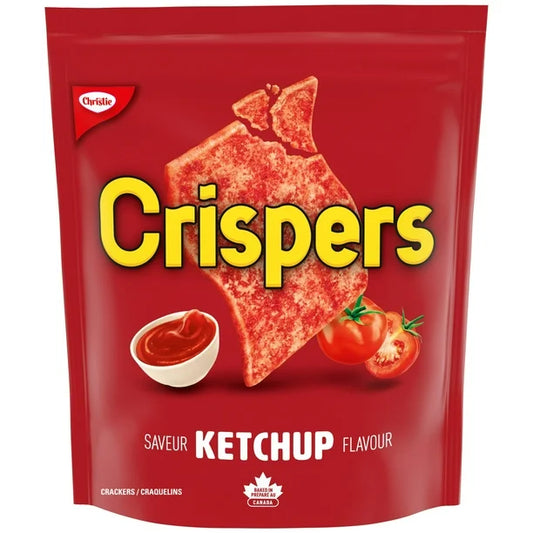 Crispers Saveur Ketchup Croustilles 12 Paquets (12 x 145g)