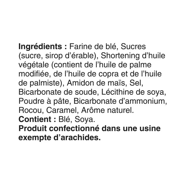 Biscuits Crème d'Érable Suprême Dare (300G)