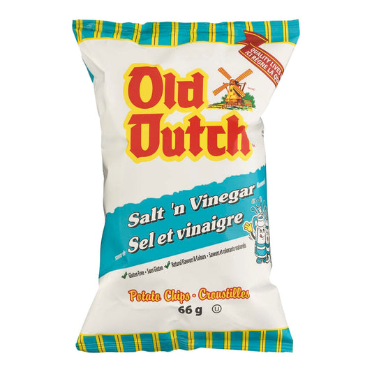 Croustilles Salées et Vinaigrées Old Dutch (235g)
