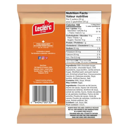Biscuits Gaufrette Café au Lait Célébration Leclerc (240g)