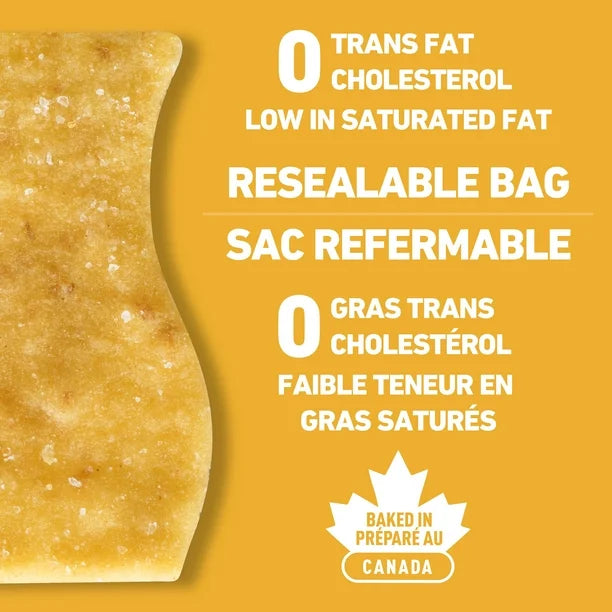 Crispers Snack Vinaigre et Sel 145g