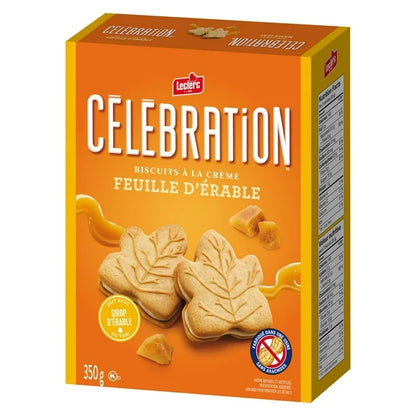 Biscuits feuilletés à la crème d'érable Leclerc Fête 350G