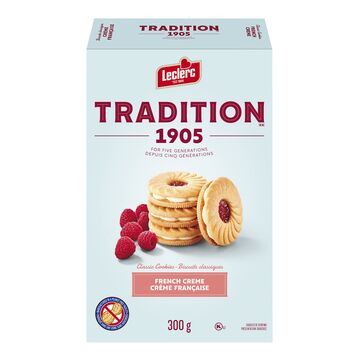 Biscuits Crème Tradition Française Leclerc 1905 (300g)