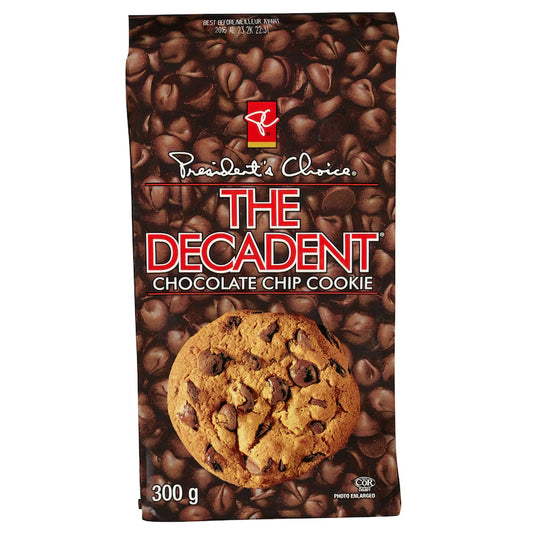 Les Biscuits aux pépites de chocolat décadents le Choix du Président (300 g)