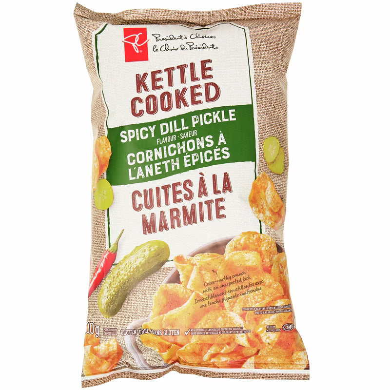 Croustilles Pommes de Terre Cornichons Aneth Épicés Miss Vickie's 200G
