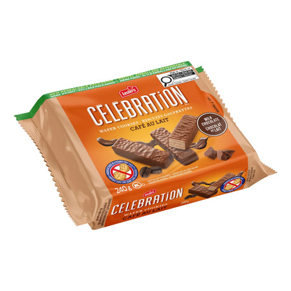 Biscuits Gaufrette Café au Lait Célébration Leclerc (240g)