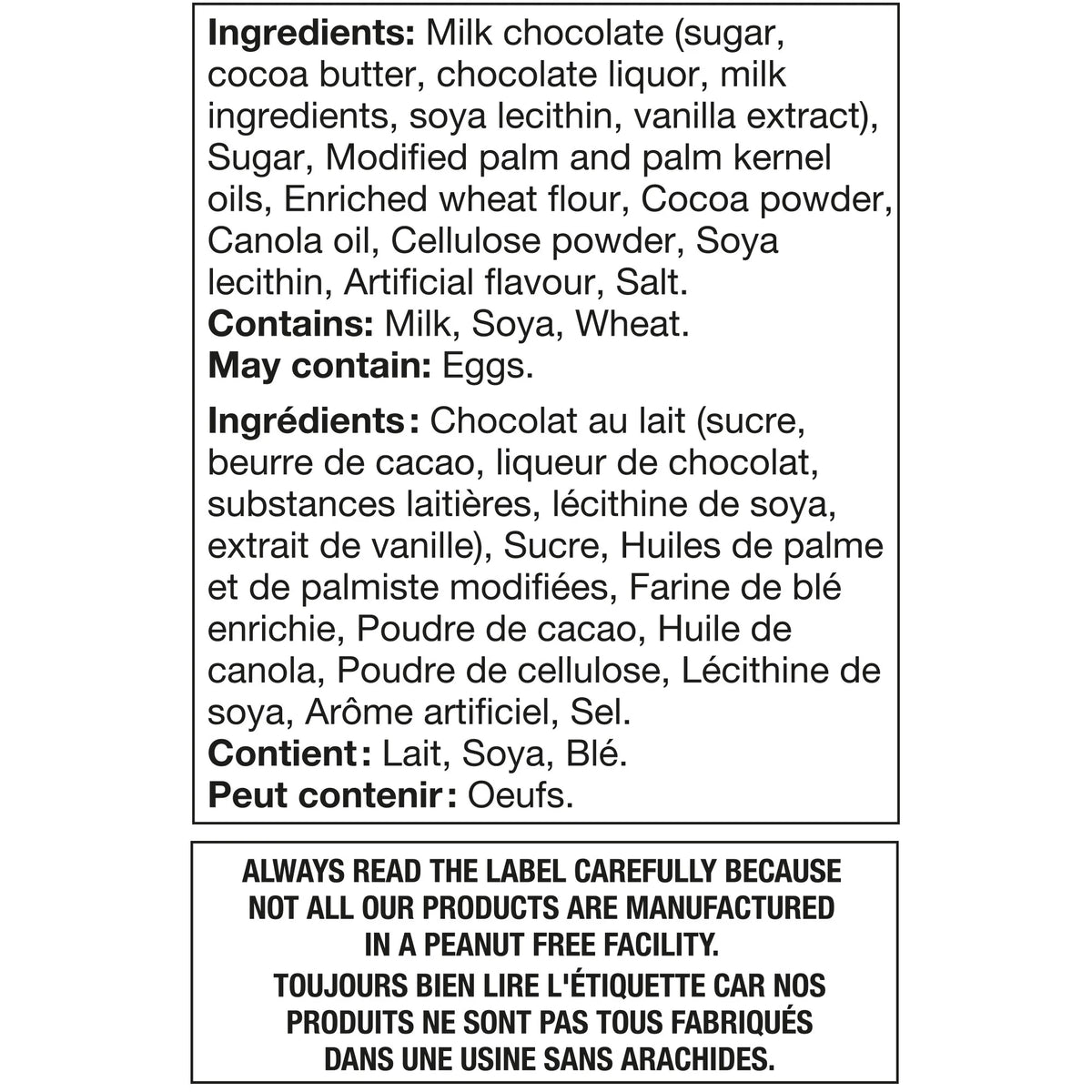 Biscuits Gaufrette Café au Lait Célébration Leclerc (240g)