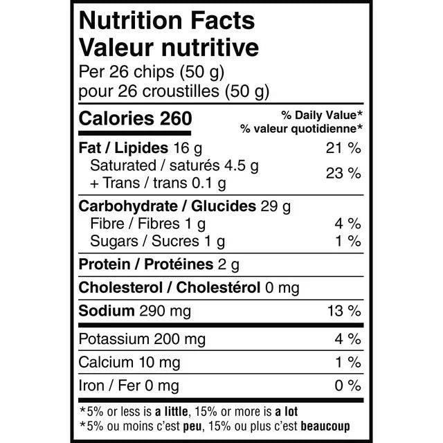 Pringles Chips Saveur Crème Sure et Oignon (156g)