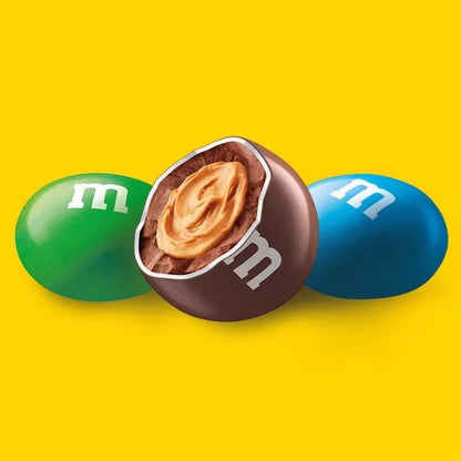 Sachet familial M&M's Chocolat au Lait et Beurre de Cacahuète (165g)