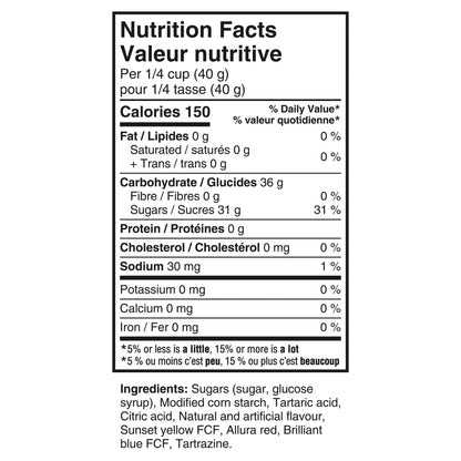 Bonbons Gélifiés Sour Patch Kids Original Format Familial (816g)