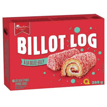 Gâteaux Vachon Billet Log fourrés à la gelée, paquet de 6, 288 g