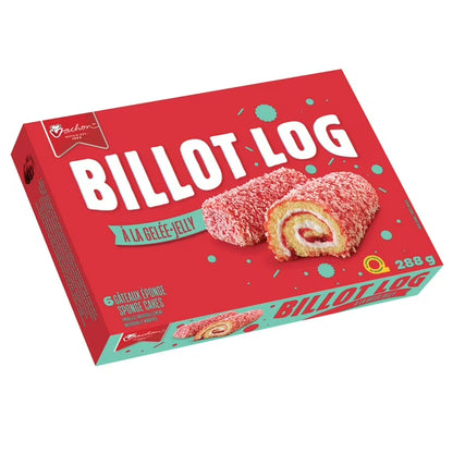 Gâteaux Vachon Billet Log fourrés à la gelée, paquet de 6, 288 g