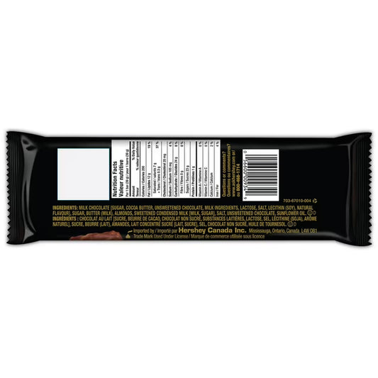 Barre chocolatée Skor Hershey's, lot de 4 (4 x 39 g)