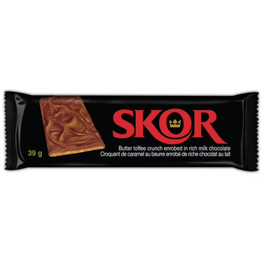 Barre chocolatée Skor Hershey's, lot de 4 (4 x 39 g)