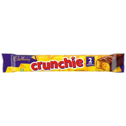 Barre chocolatée Cadbury Crunchie Format familial (66g)