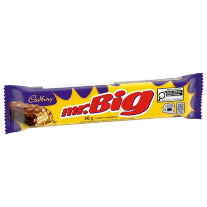 Barre de chocolat pleine grandeur Mr Big de Cadbury (50 g)