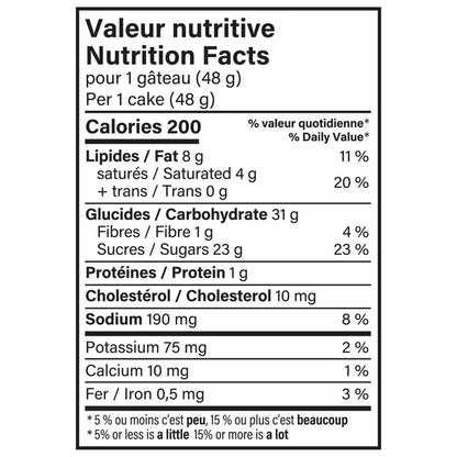 Gâteaux Vachon Billet Log fourrés à la gelée, paquet de 6, 288 g