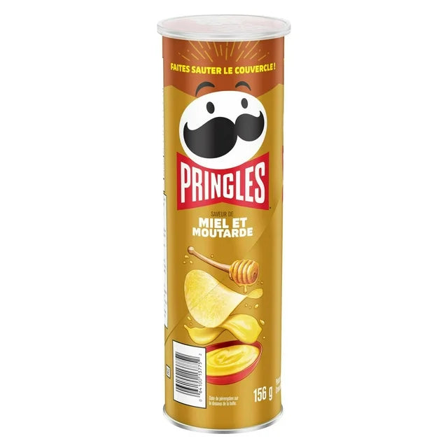 Tuiles de pommes de terre Pringles Miel et Moutarde (156 g)