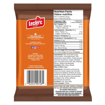 Biscuits aux doigts au chocolat au lait Leclerc Célébration (240 g)