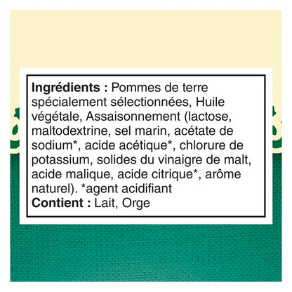 Miss Vickie's Croustilles Sel de mer et Vinaigre de malt Paquet de 10 (10 x 200 g)