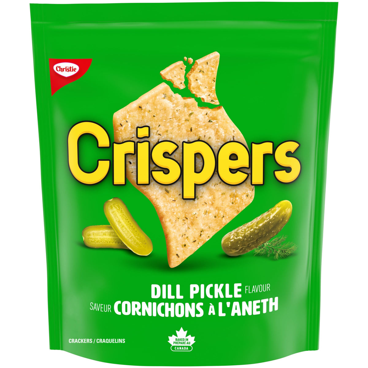Craquelins saveur cornichon à l'aneth Crispers 145 g
