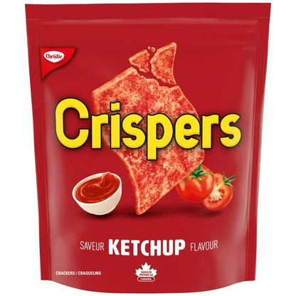 Crispers Saveur Ketchup Croustilles 12 Paquets (12 x 145g)