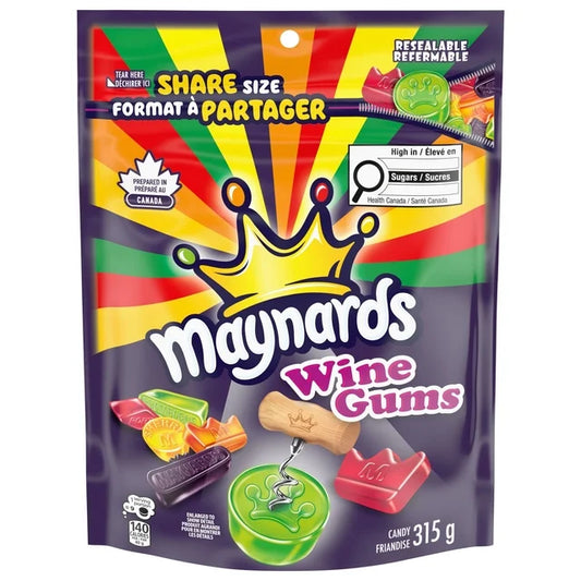 Maynards Wine Gums Bonbons Gommes (315G)