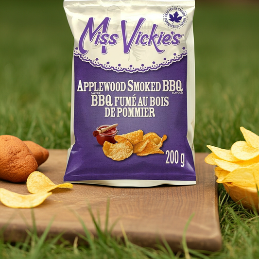 Miss Vickie's Croustilles saveur barbecue fumé au bois de pommier 200 g