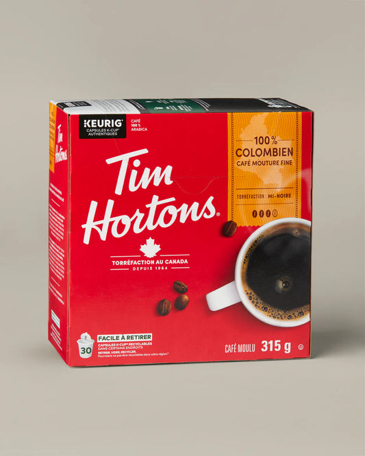 Tim Hortons Café de Colombie dosettes K-Cup 30 unités 315 g