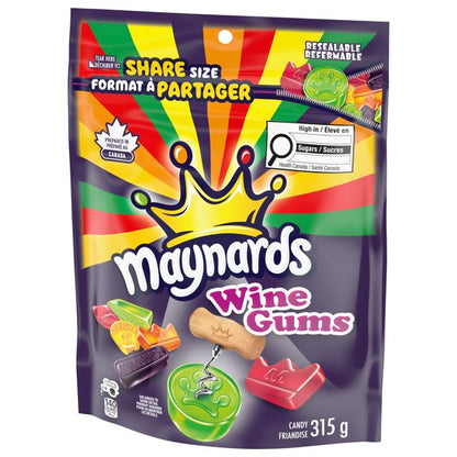 Maynards Wine Gums Bonbons Gommes (315G)