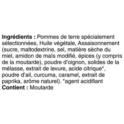 Miss Vickie's Croustilles au miel et à la moutarde de Dijon 200 g