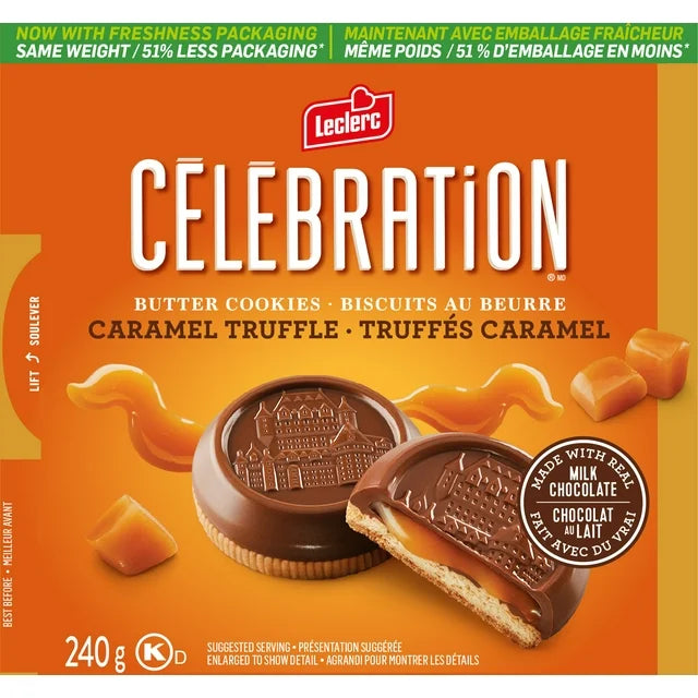 Paquet Variété Biscuits Célébration - 8 Boîtes Grand Format (2,2 kg / 4,8 lb)