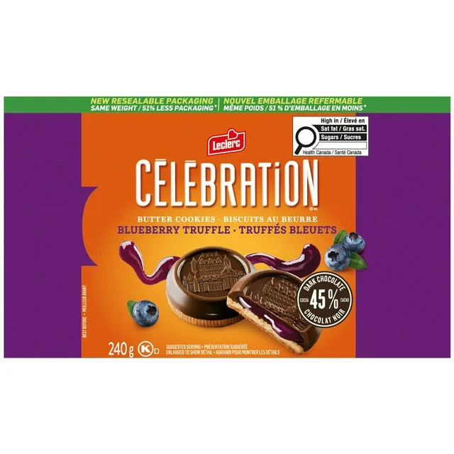 Paquet Variété Biscuits Célébration - 8 Boîtes Grand Format (2,2 kg / 4,8 lb)