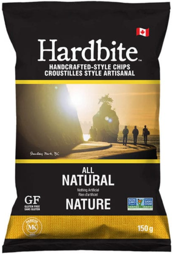 Croustilles Hardbite saveurs naturelles (150 g)